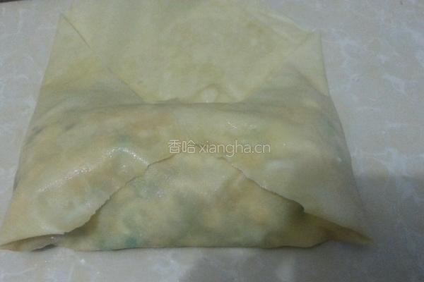 黄金菌菇卷的做法图解7