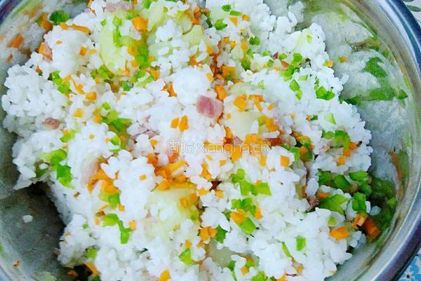 奶酪烤饭团的做法图解11