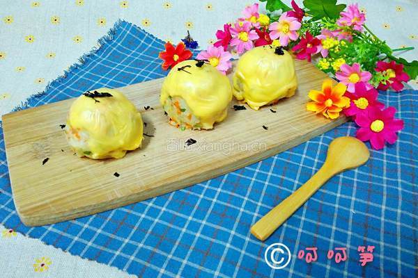 奶酪烤饭团的做法图解22