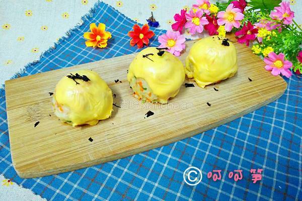 奶酪烤饭团的做法图解23