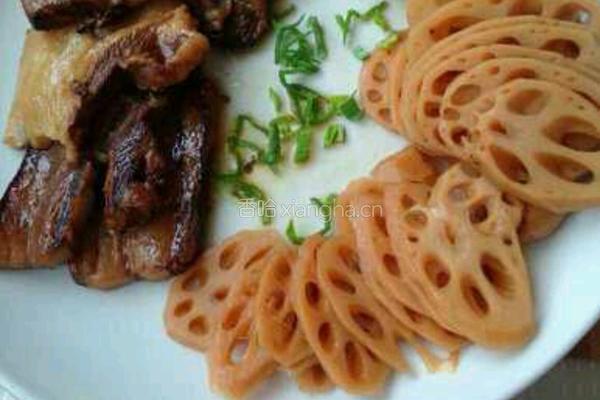 卤味 藕和把子肉的做法图解16