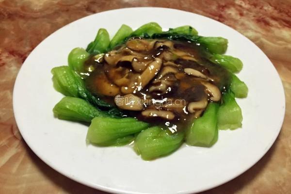 香菇油菜心的做法图解8
