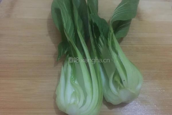 香菇油菜心的做法图解2