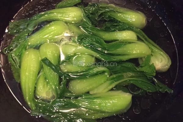 香菇油菜心的做法图解4