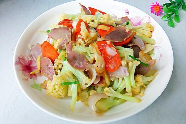 干锅有机花菜