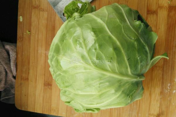包菜饺子馅的做法图解3