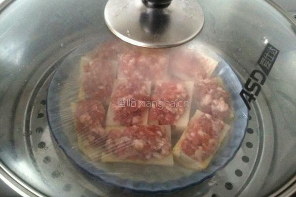 春笋酿文武肉的做法图解6