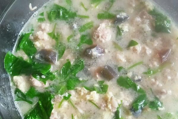 肉沫皮蛋汤的做法图解9