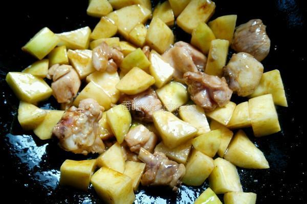 咖喱土豆鸡块的做法图解4