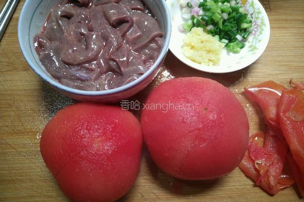 番茄猪肝汤的做法图解5