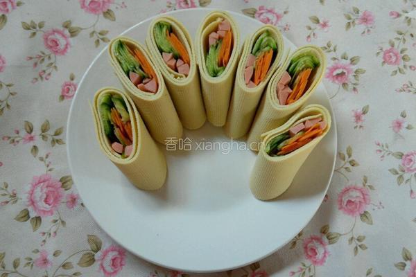 缤纷千张卷的做法图解8