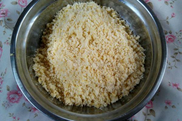 黄油绿豆糕的做法图解3