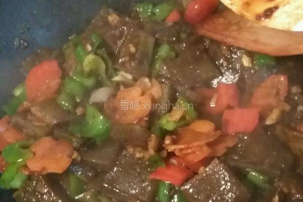 香炒农家红薯粉的做法图解11