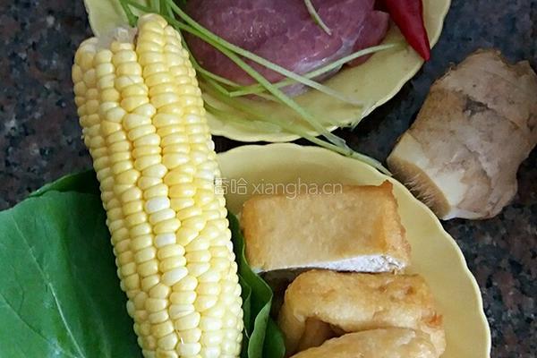 糯米酿豆腐菜包的做法图解2