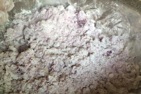 炸紫薯糕的做法图解3