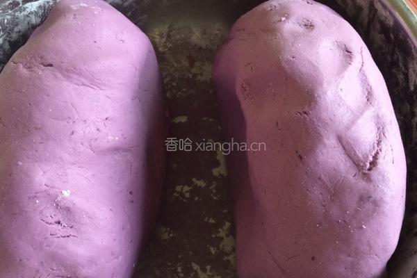 炸紫薯糕的做法图解4