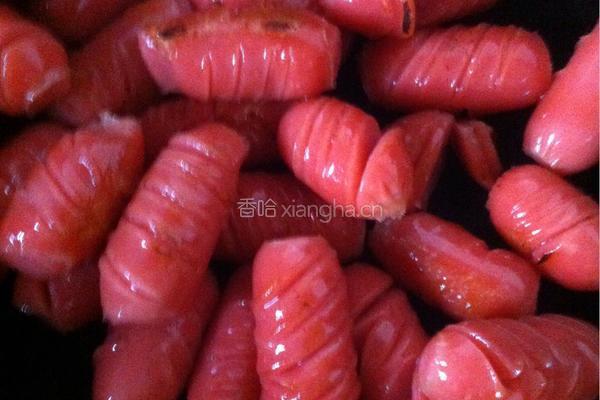 孜然小香肠的做法图解1