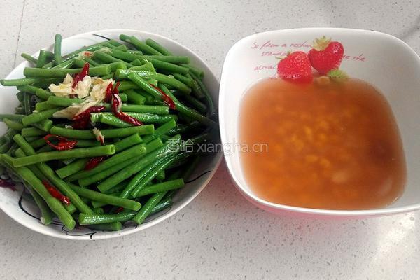 蒜末豇豆的做法图解9