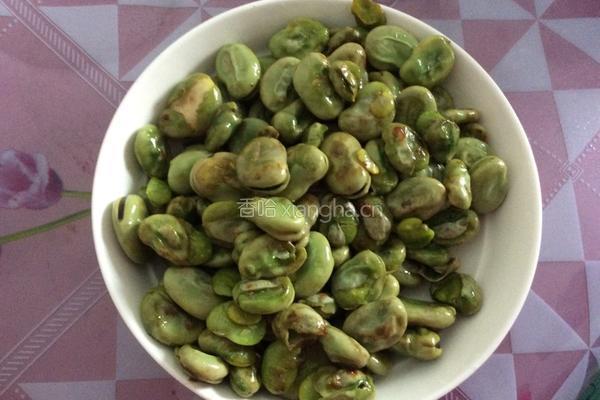 素炒蚕豆的做法图解3