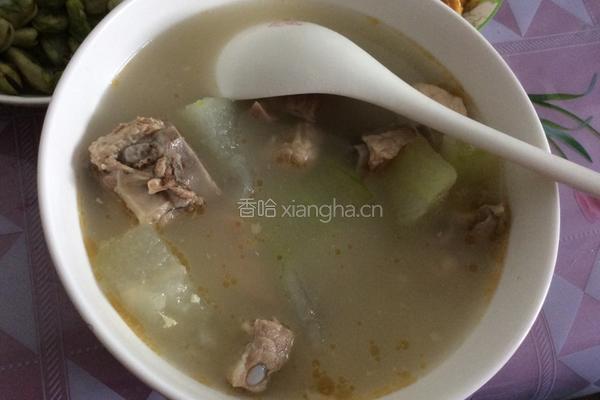 冬瓜排骨汤的做法图解4