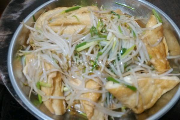 普宁豆干焖豆芽的做法图解7