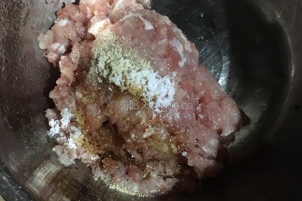 油渣肉末馄饨面的做法图解1