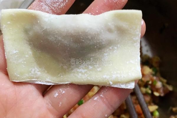 油渣肉末馄饨面的做法图解4