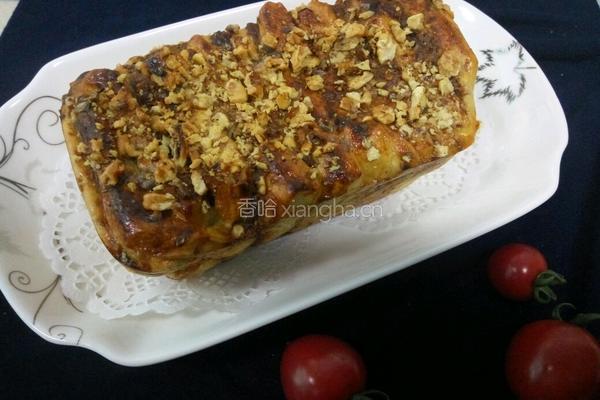 核桃豆沙手撕包的做法图解8