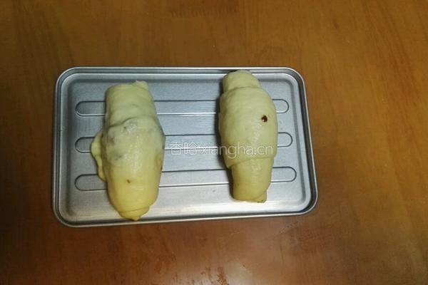 纯手工肉松红豆馅面包的做法图解5