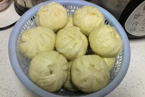 豆沙馒头的做法图解12