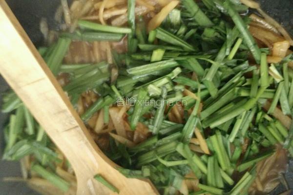 韭菜土豆丝的做法图解8