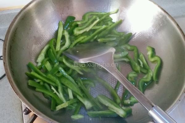 蚝汁青椒杏鲍菇的做法图解4