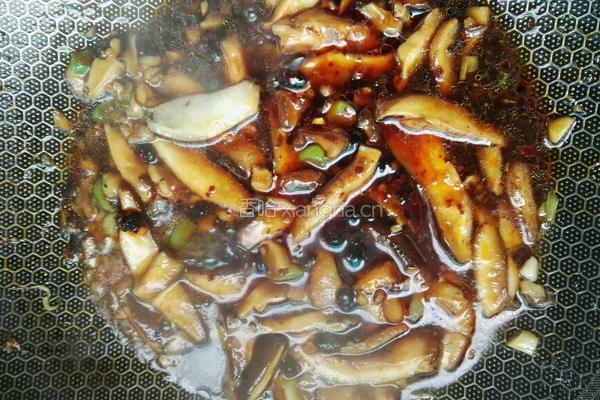 油麦菜扒香菇的做法图解5