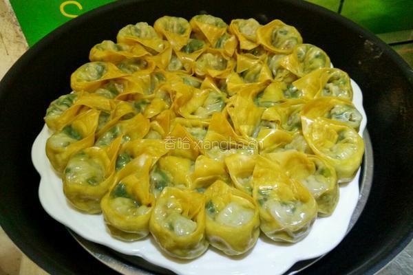 韭菜香菇虾米猪肉饺的做法图解10
