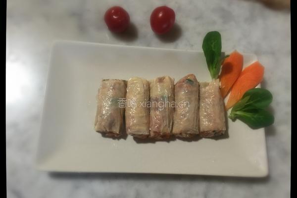 豆腐皮包肉的做法图解7