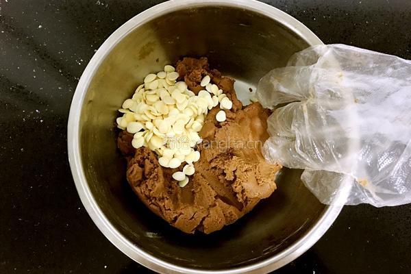 咖啡杏仁饼干的做法图解6