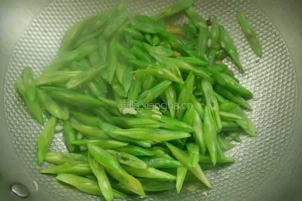 素炒四季豆的做法图解4