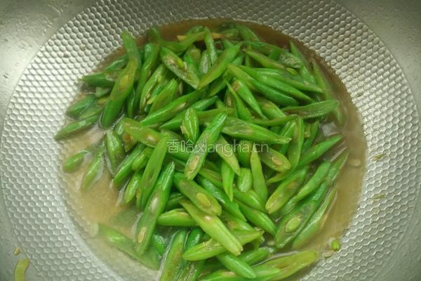 素炒四季豆的做法图解5