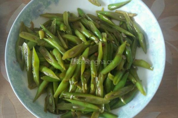 素炒四季豆的做法图解6