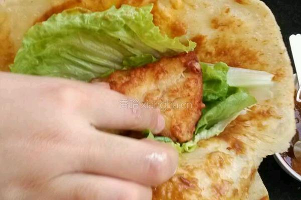鸡蛋灌饼的做法图解16