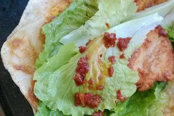 鸡蛋灌饼的做法图解17