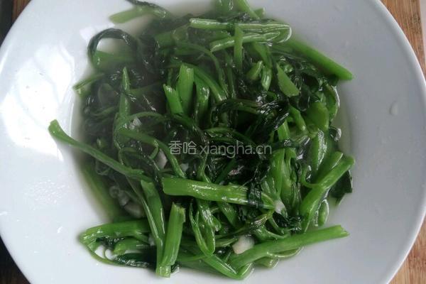 蒜泥空心菜的做法图解5
