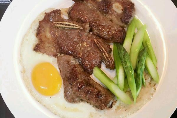 芦笋Vs牛仔骨的做法图解10