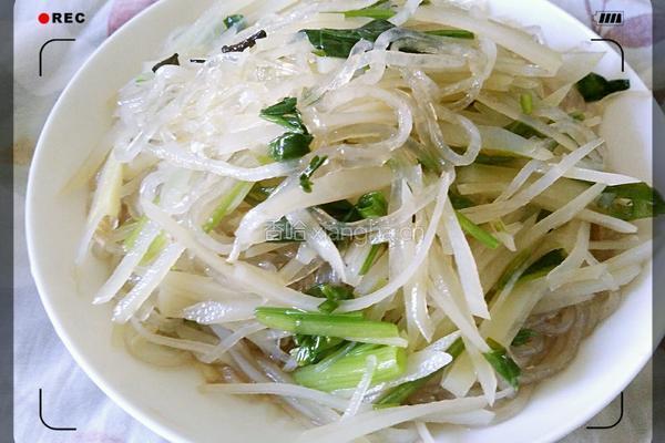凉拌土豆丝