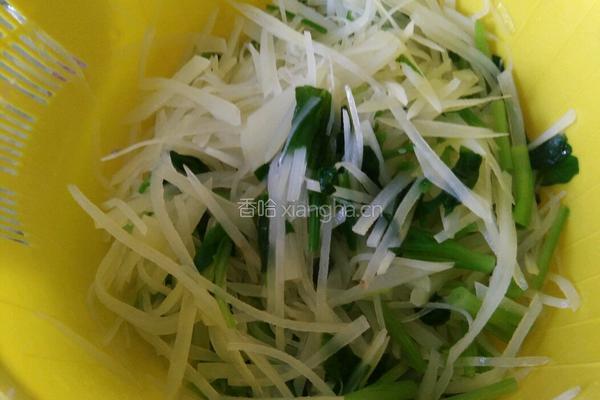 凉拌土豆丝的做法图解8