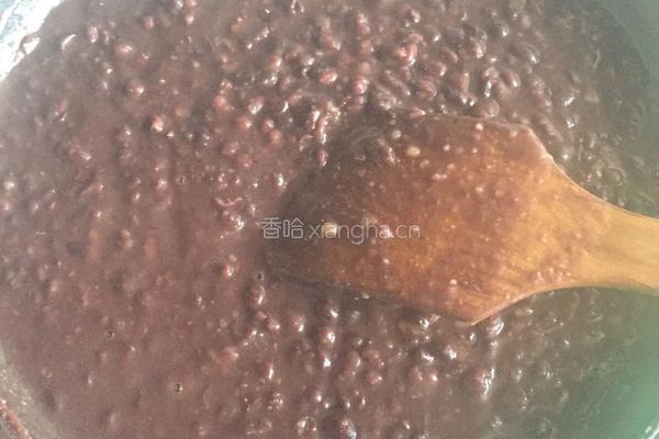 红豆沙馅的做法图解4