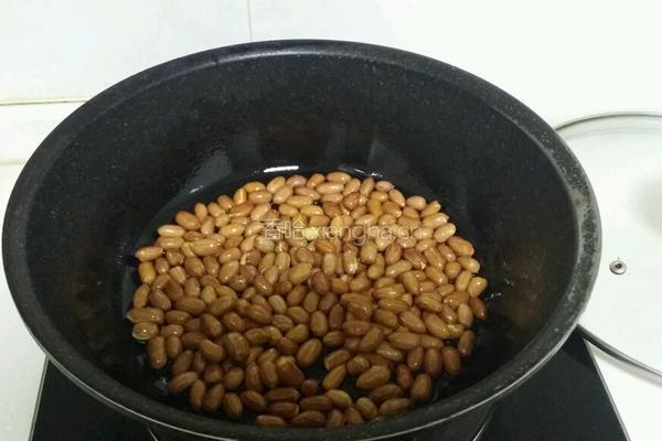 油炸花生米的做法图解3