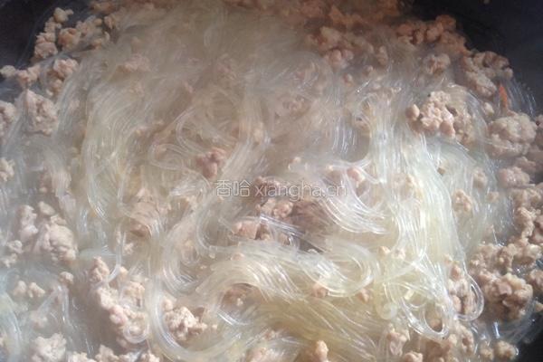 肉末粉丝的做法图解8
