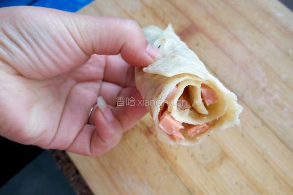 美味卷饼的做法图解8