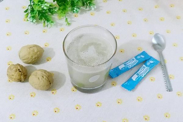 奶香核桃芝麻露的做法图解4